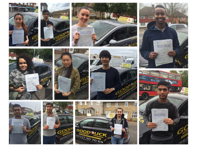 Good Luck Driving School pupils 